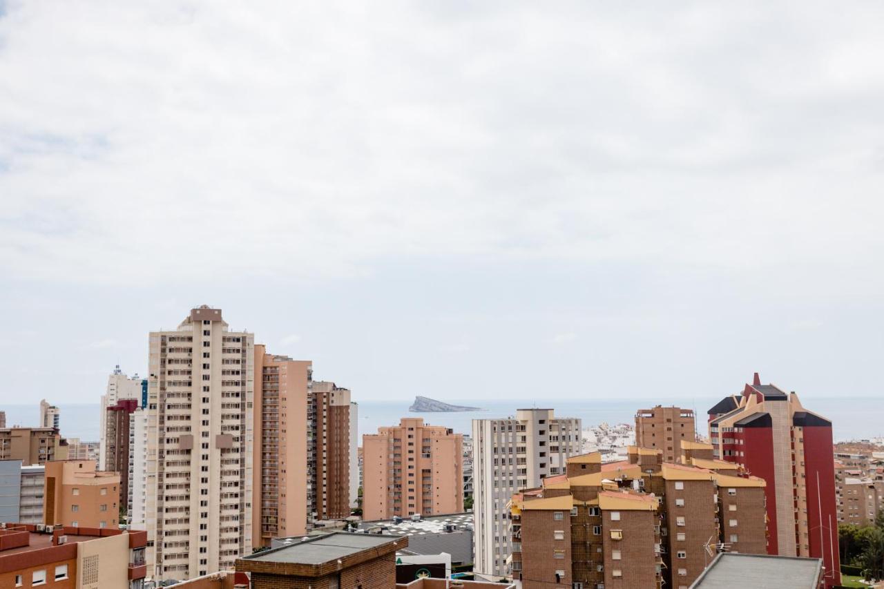 בנידורם Modern Studio With See And City View מראה חיצוני תמונה