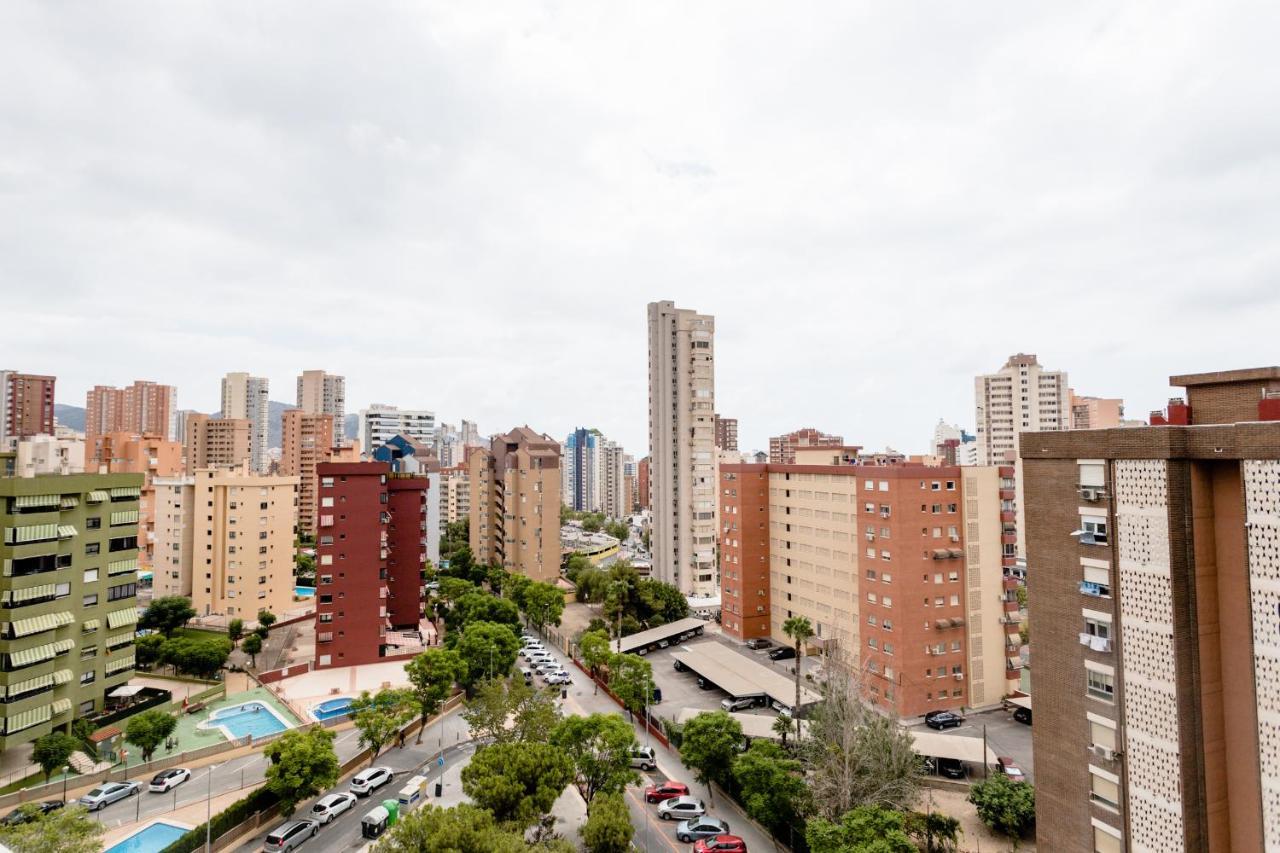 בנידורם Modern Studio With See And City View מראה חיצוני תמונה